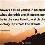 bet on yourself